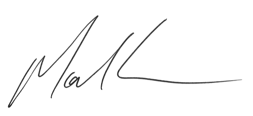 Signature of Pastor Mark Saunders